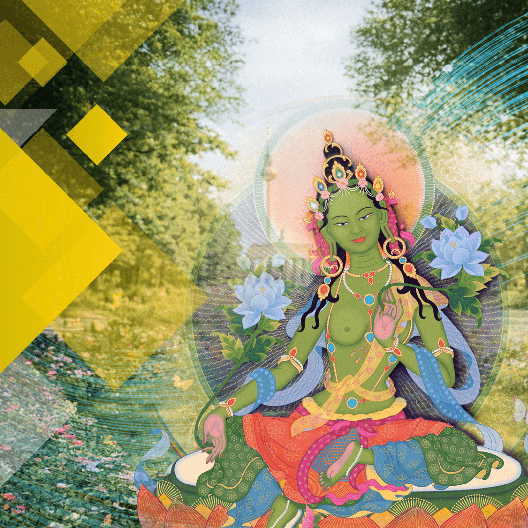 Unsere heilige Mutter: Ermächtigung von Arya Tara & Kommentar zu Befreiung von Leid